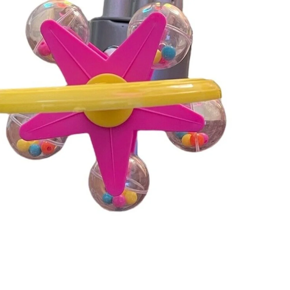 Vo-Toys Ferris Wheel Tumble Balls On Perch Star O Beads Bird Toy Plastic Birds