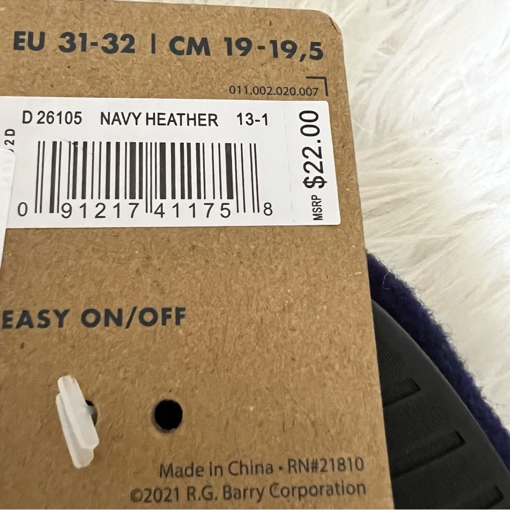 dearfoams new size