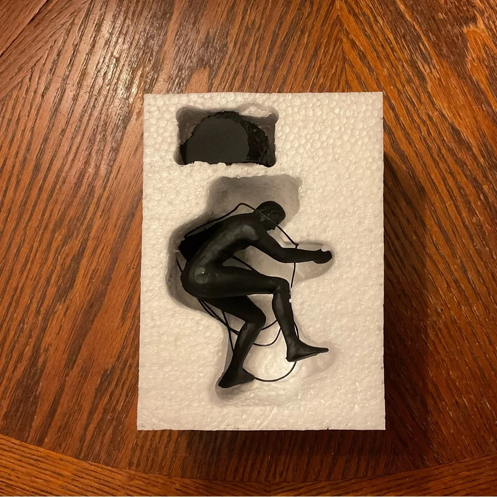 “Climbing Man” (One)Figure Creative Fun Durable Resin Sculpture Decor!