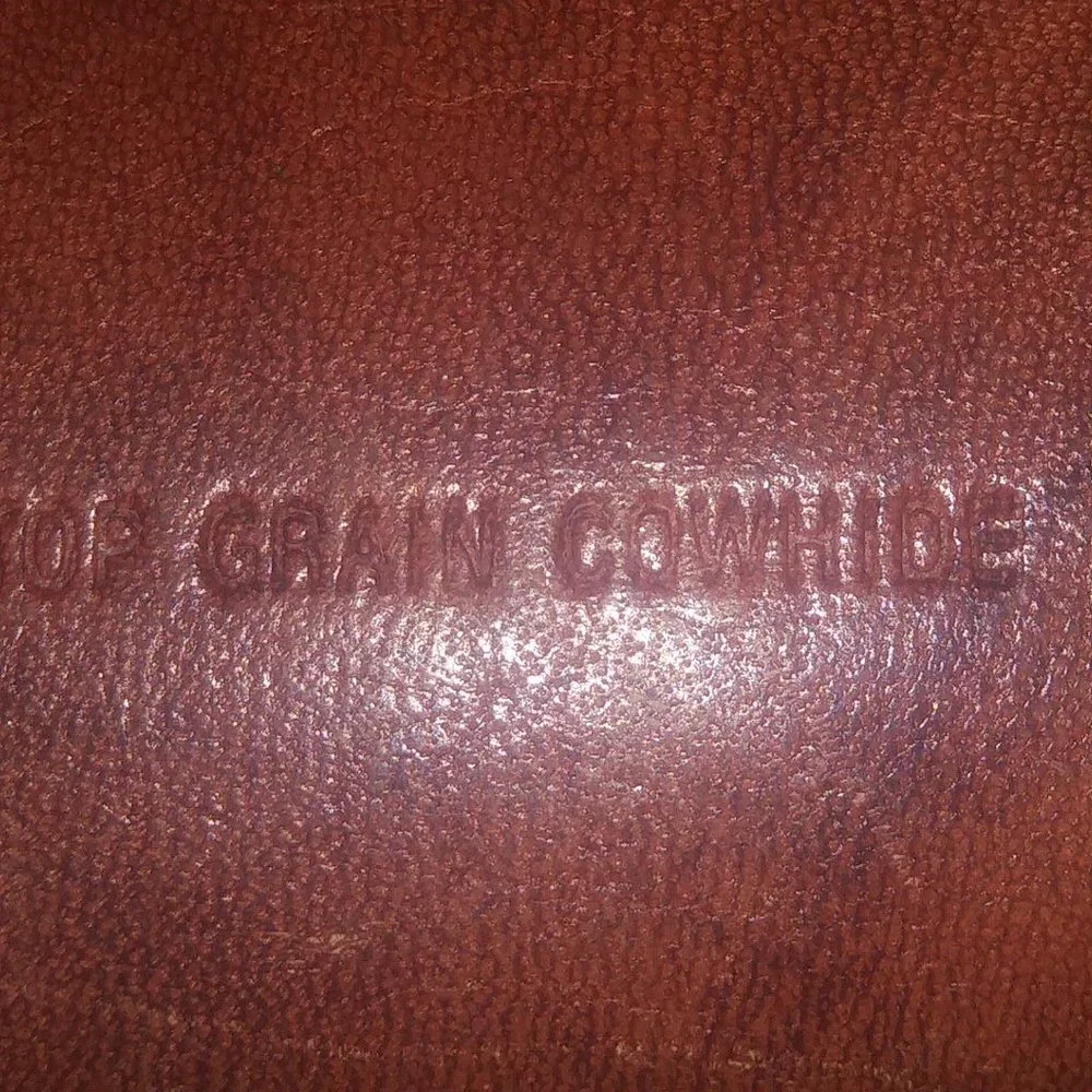 Vintage Womans Clutch / Wallet. Top Grain Cowhide