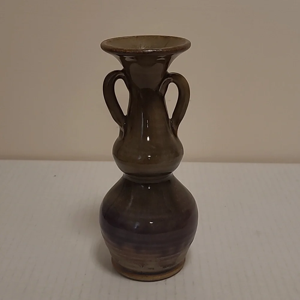 Artist Signed Nicholas Pottery Water Vessel/Vase