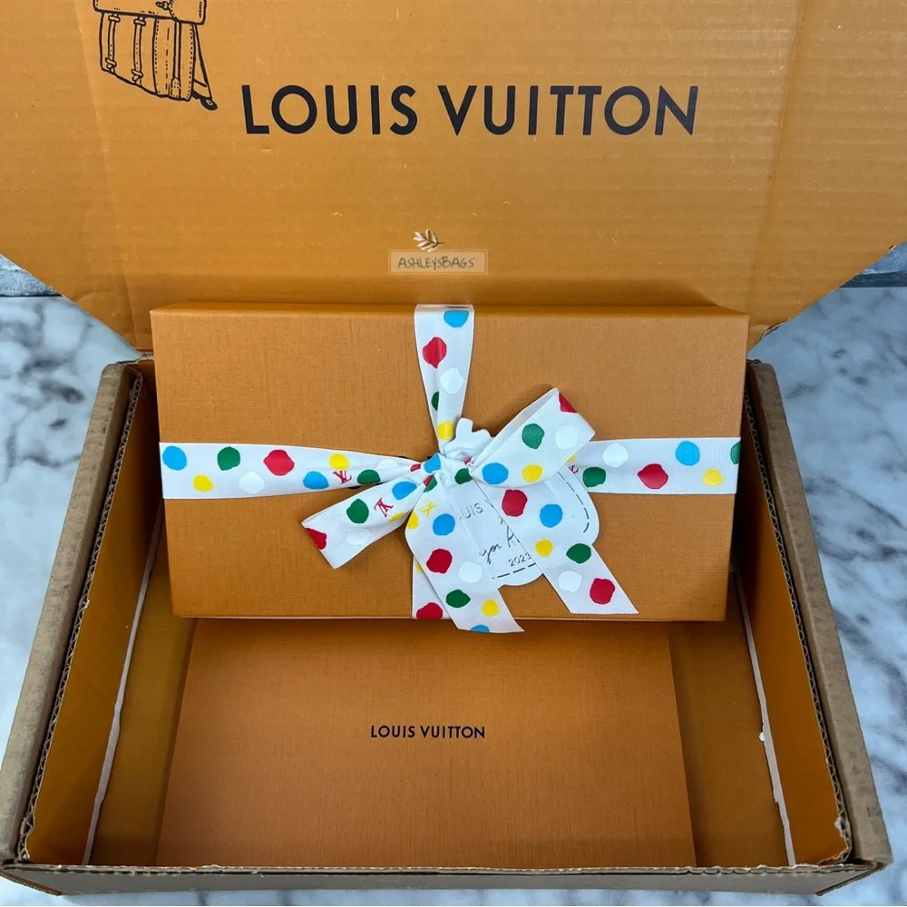 Louis Vuitton x Yayoi Kusama Zippy Wallet Epi Leather In Jaune Noir