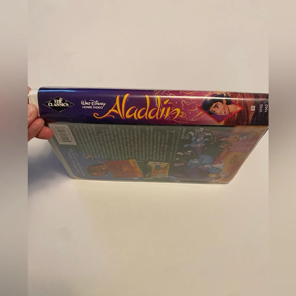 Disney aladdin vhs