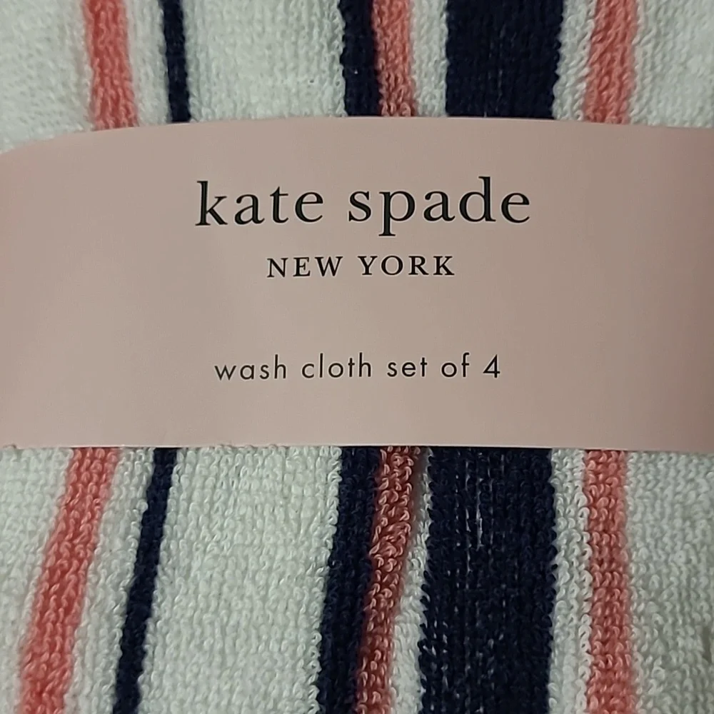Kate Spade Stripes Bath Towel Set