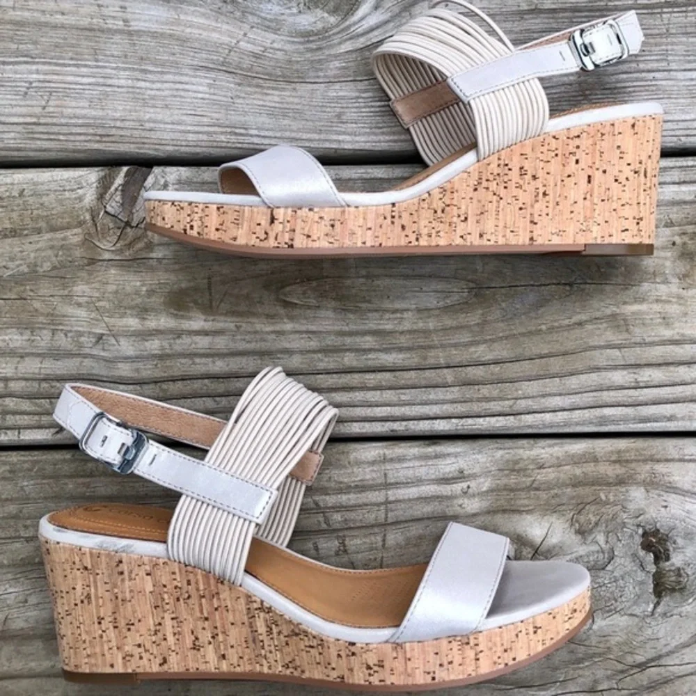 New Corso Como platform wedges size 7.5