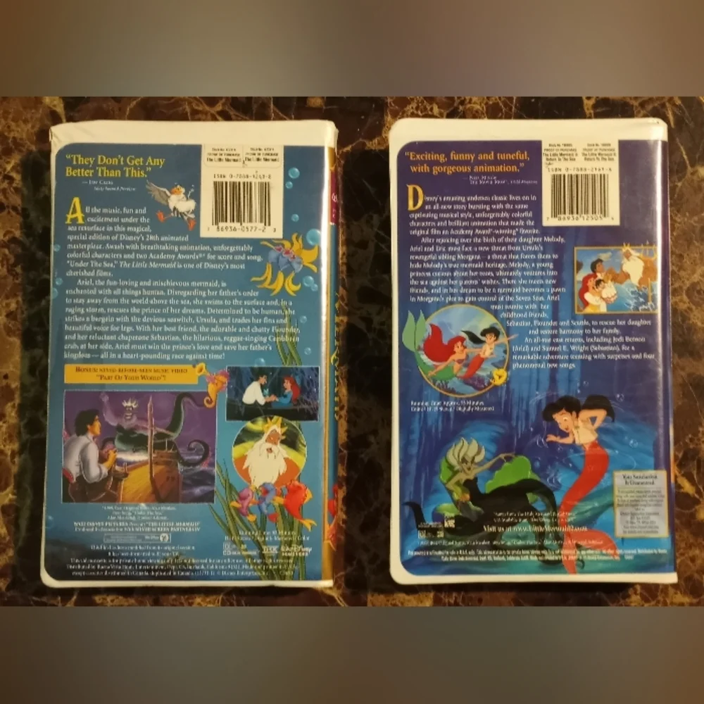 Disney bundle vhs