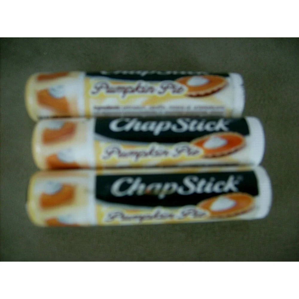 Lot of 3 Chapstick Pumpkin Pie Skin Protectant Moisturizer Sealed