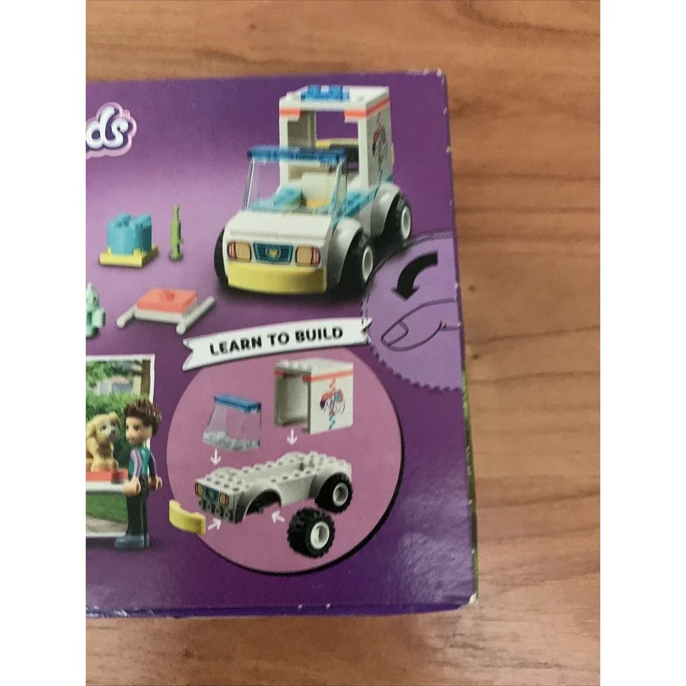 Lego Friends Pet Clinic Ambulance Building Set