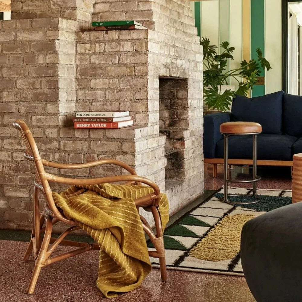West Elm Soft corded throw