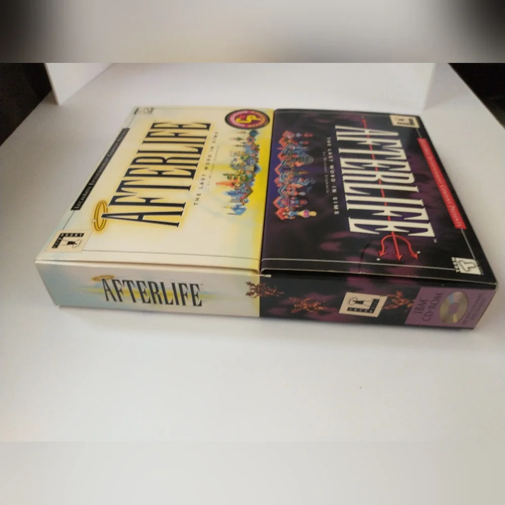 (Game Sealed!) Afterlife Big Box PC Game, CIB
