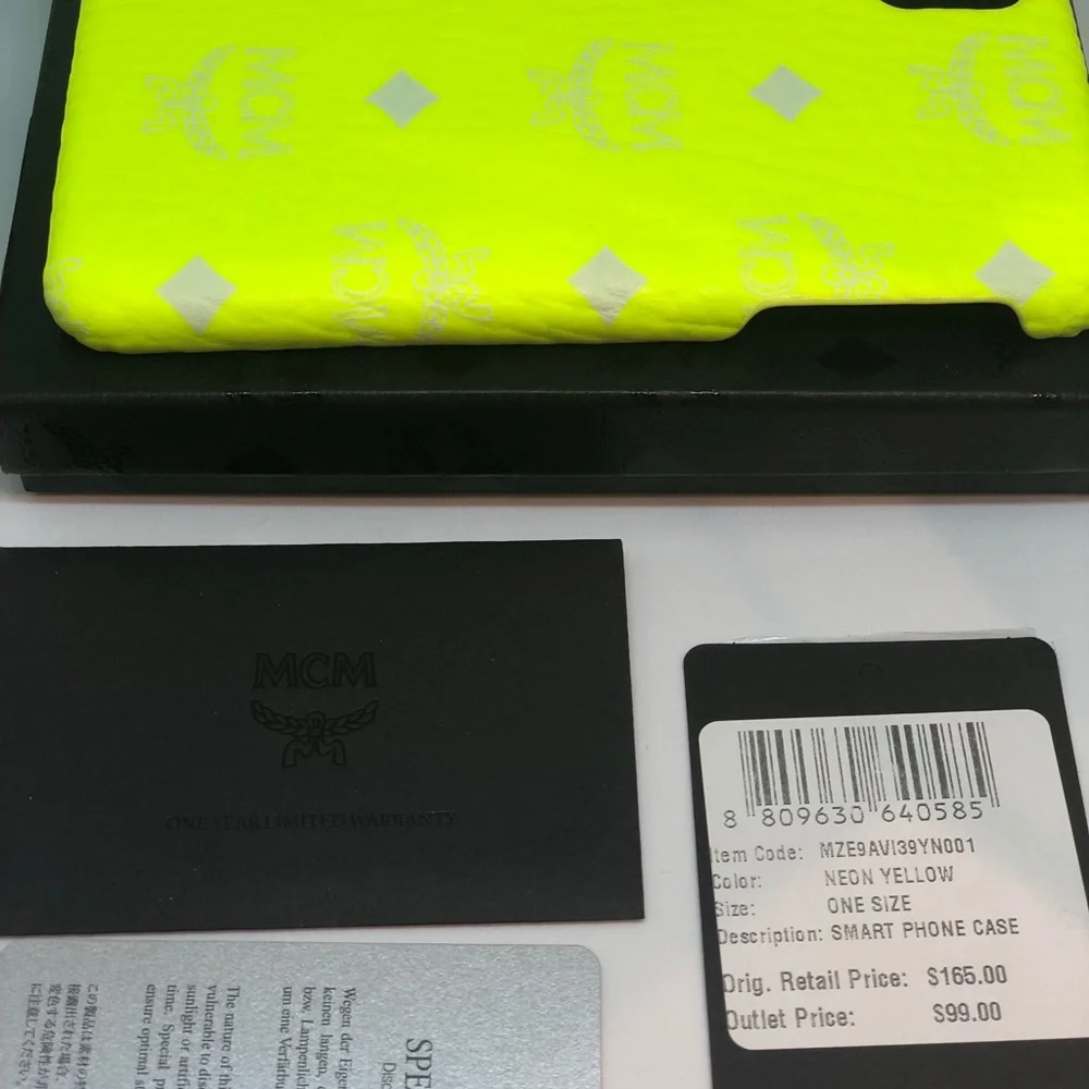 MCM iphone case