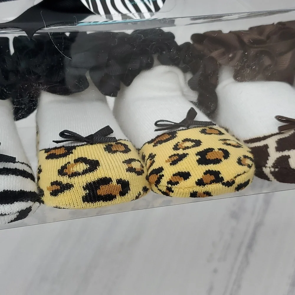 Wild Child Socks - Set of 3, Size 0-12 Months