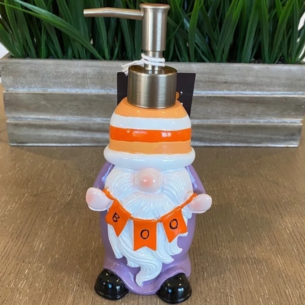 Halloween BOO Gnome Soap Dispenser