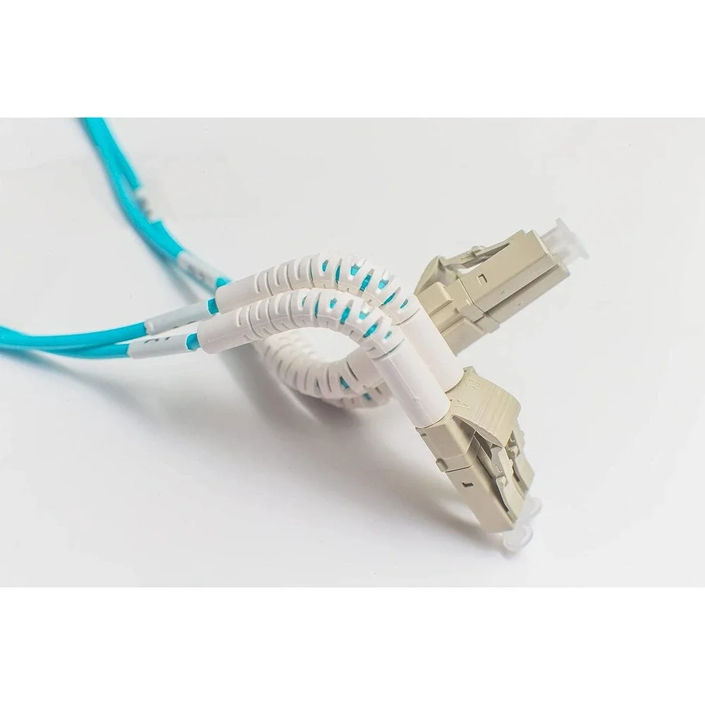FiberCablesDirect - 2M OM4 LC LC Fiber Patch Cable (6.56ft)