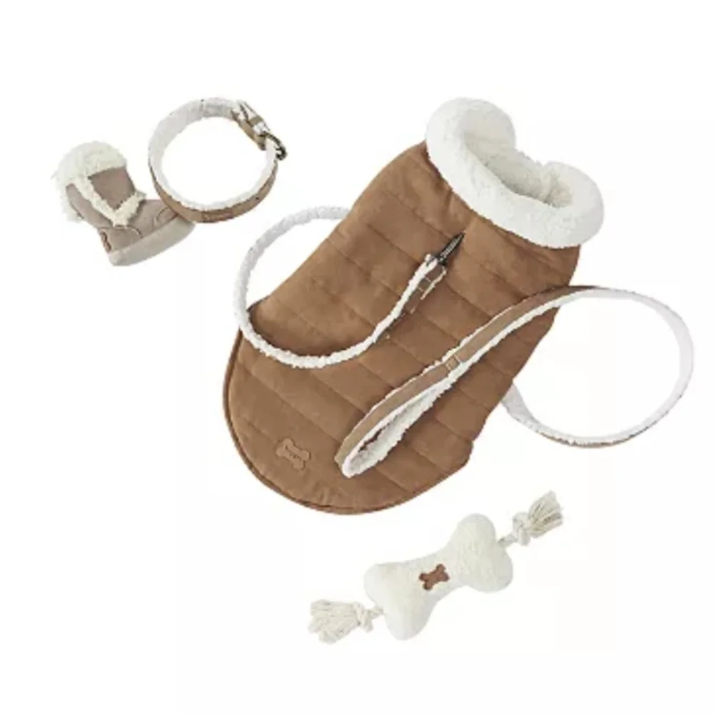 NWT Set Of 3 Ugg Faux Shoe Dog Toys Koolaburra Ugg Boots And Sandal Dog Toy