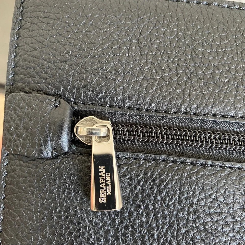 Serapian Leather Document laptop Case