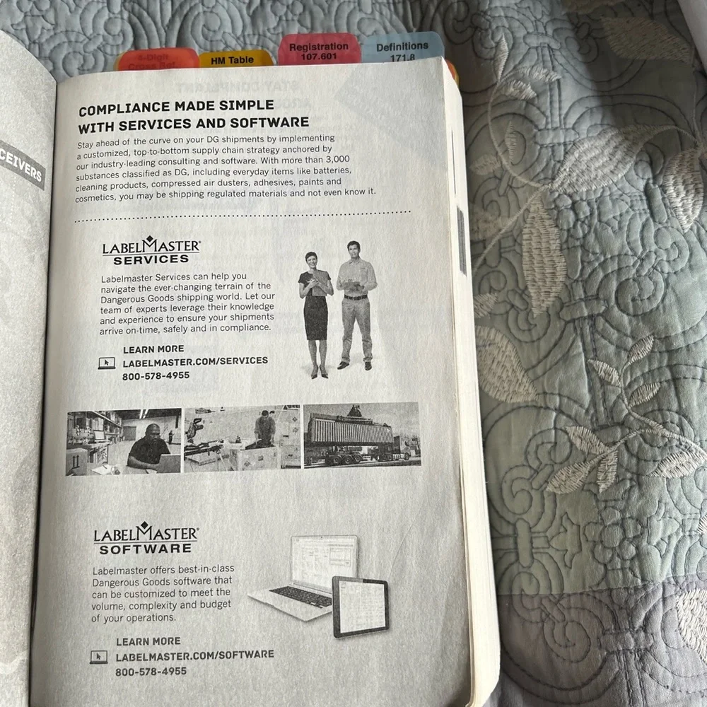Code of Federal regulations book