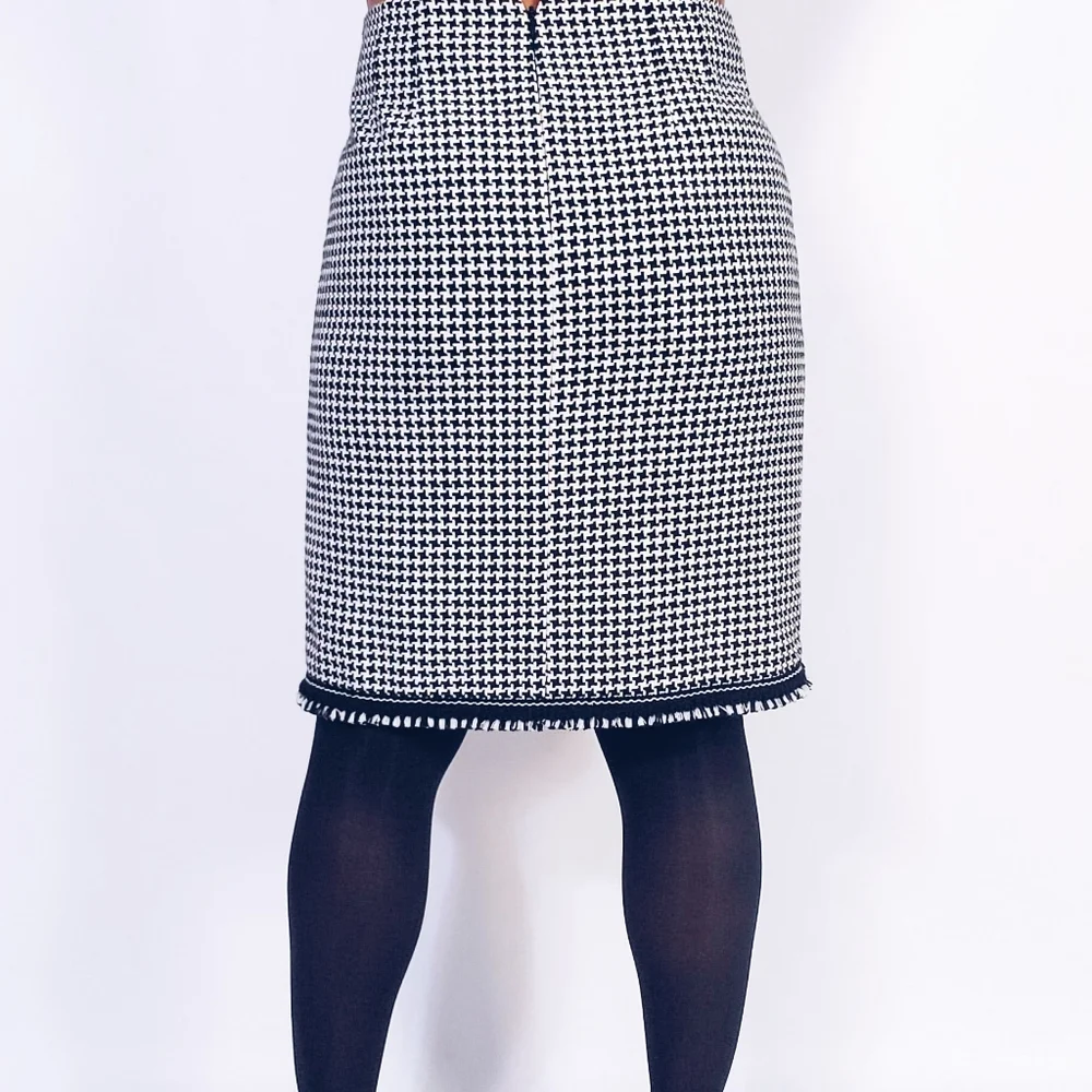 Talbots black white