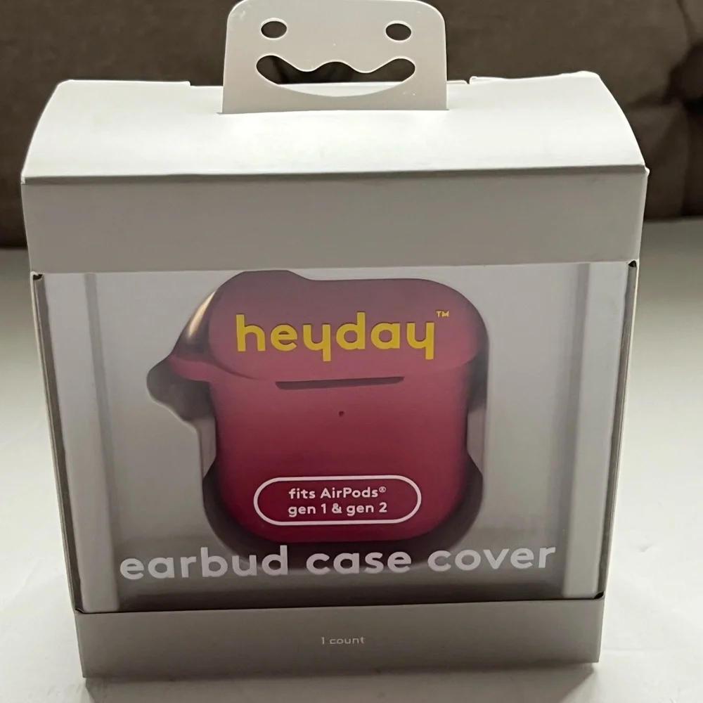 Heyday Earbud Case Cover, Fits AirPods Gen 1 & Gen 2