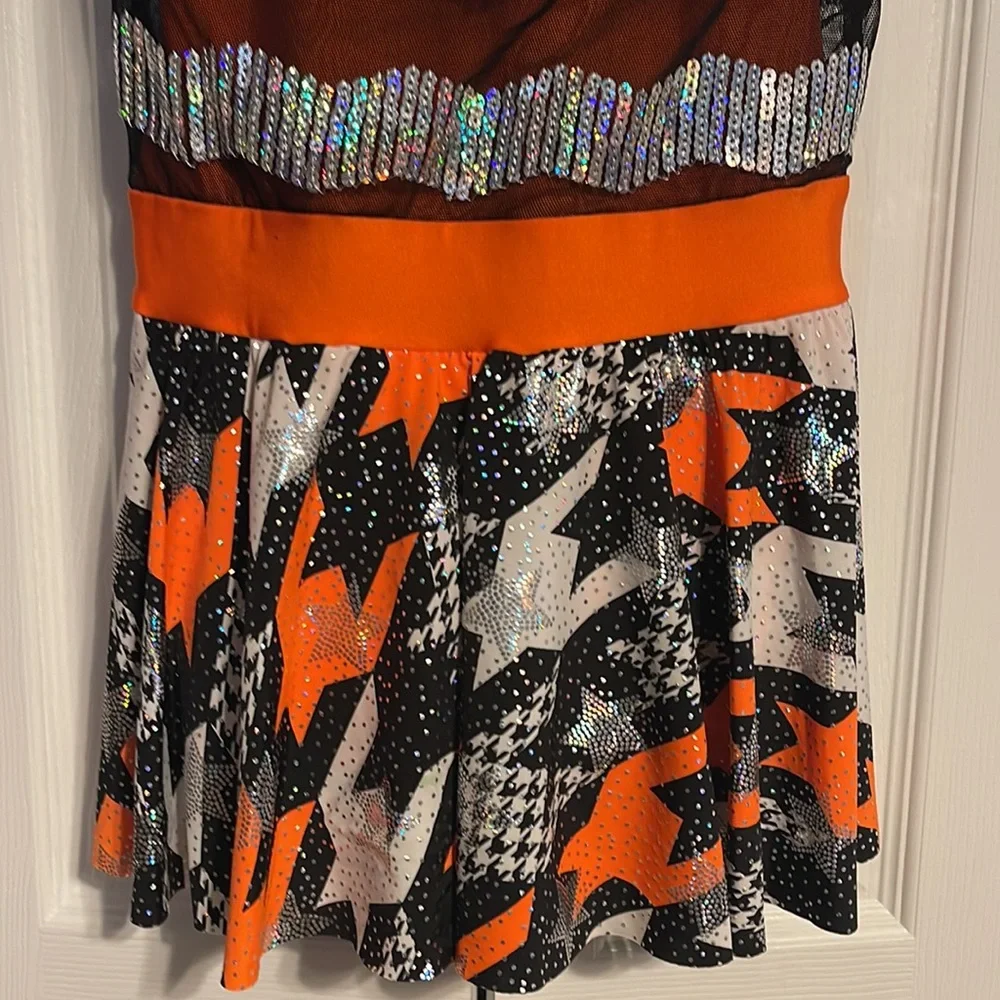 NWOT A Wish Come True dance costume with headband size kids medium