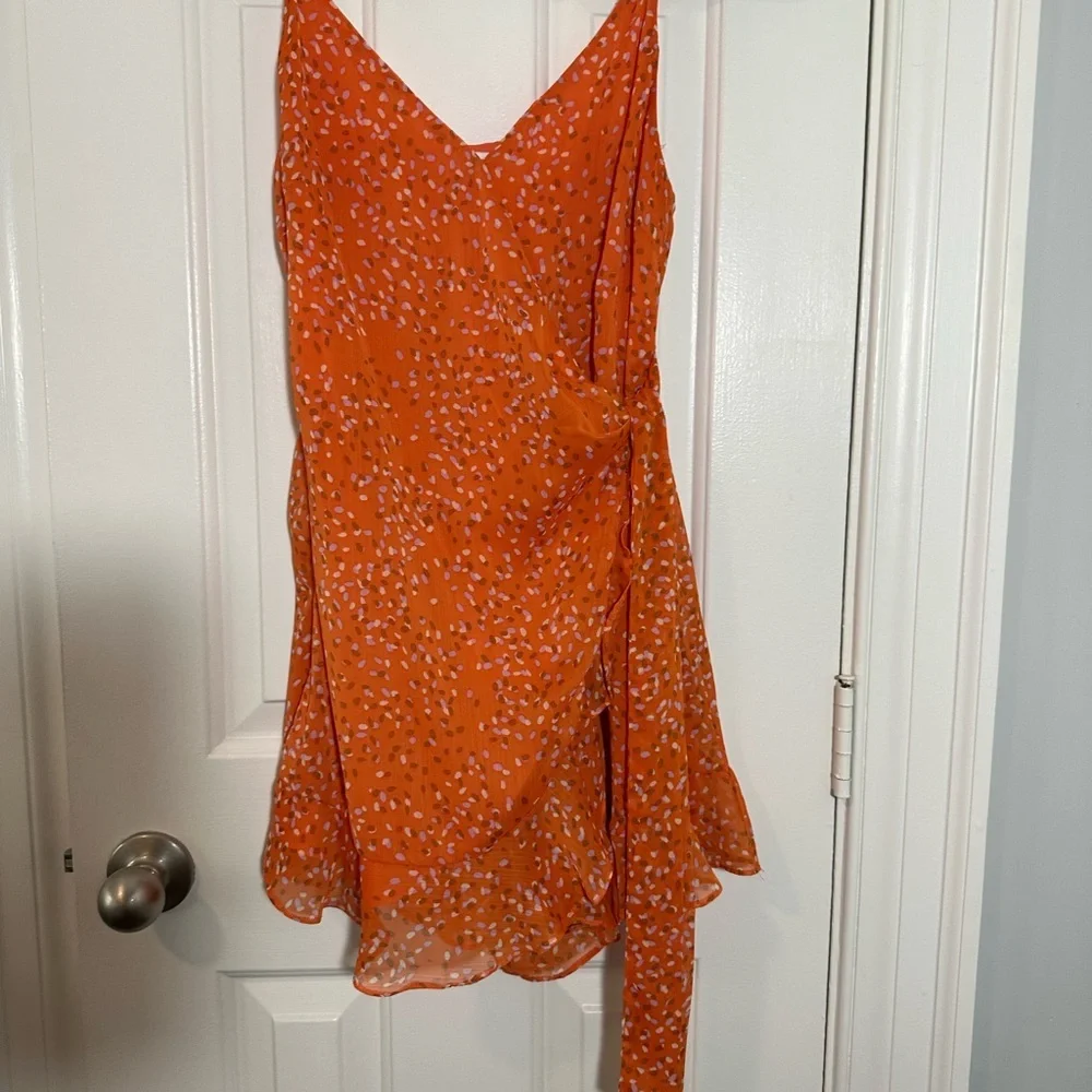 Lush romper orange