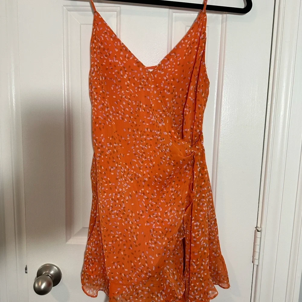 Lush romper orange