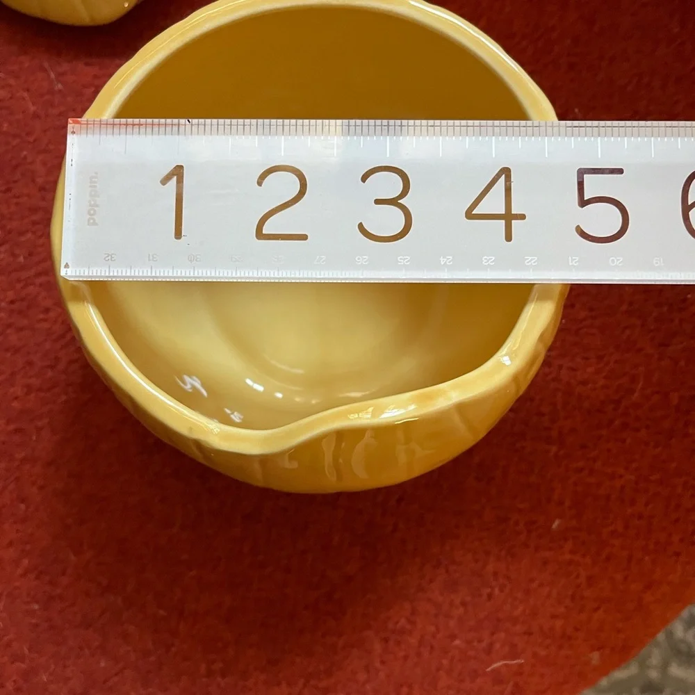 Crate&Barrel pumpkin bowl