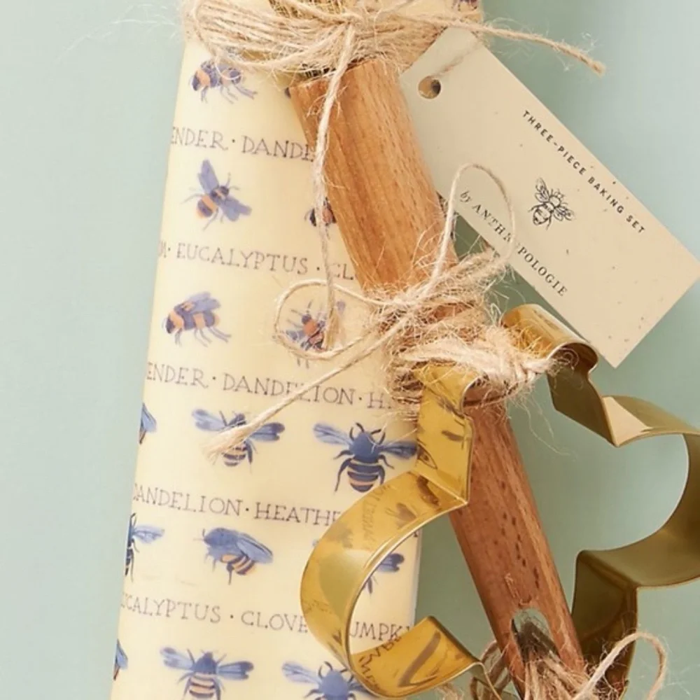 Anthropologie Busy Bee Baking Bundle Holiday Gift Set