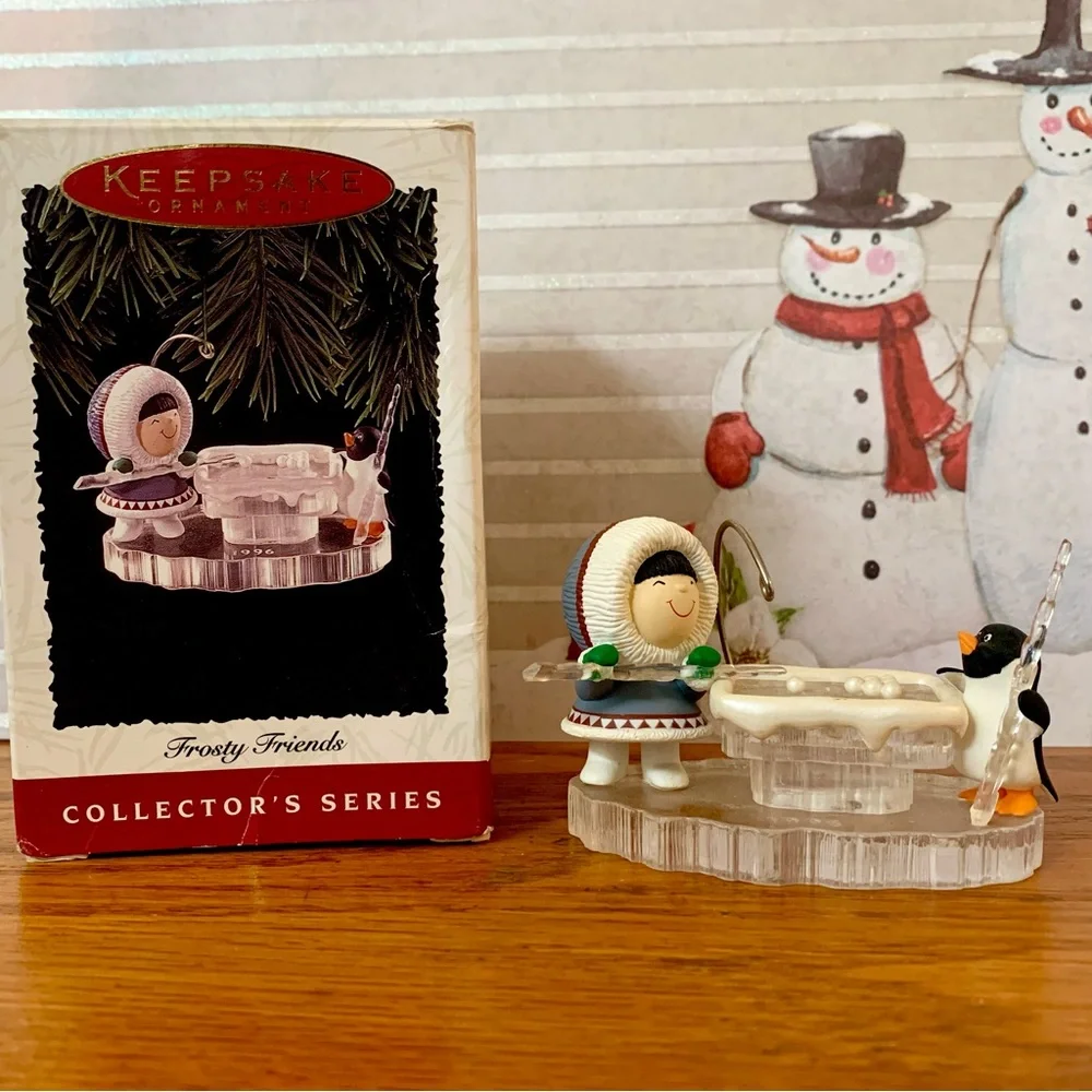 Hallmark Ornament * Collectors Series * “Frosty Friends” 1996