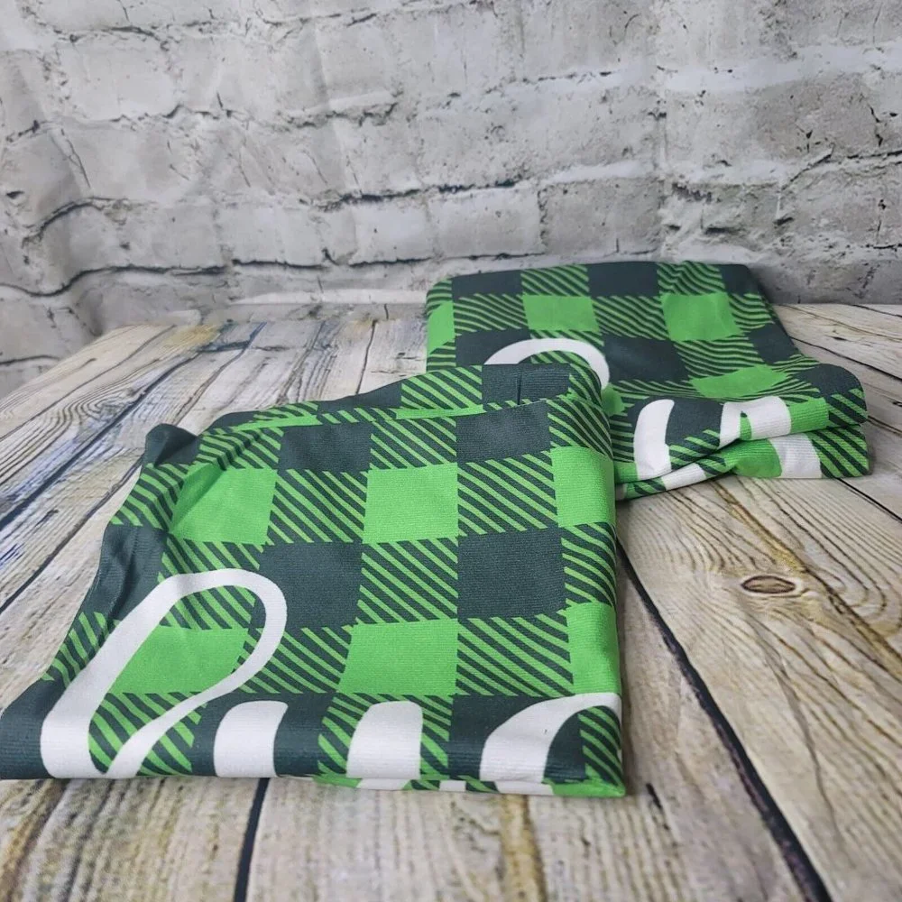 2 St Patricks Day Green Lucky Cases Throw Pillow Cover Home Cushion Sofa 4 Leaf
