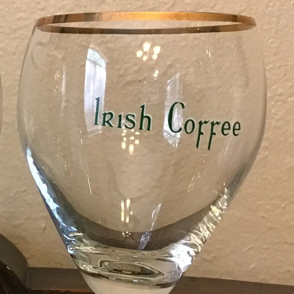 Vintage Irish Coffee glasses