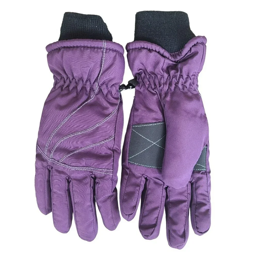 3M Thinsulate Insulated Youth Sz 7-16 Winter Gloves Purple