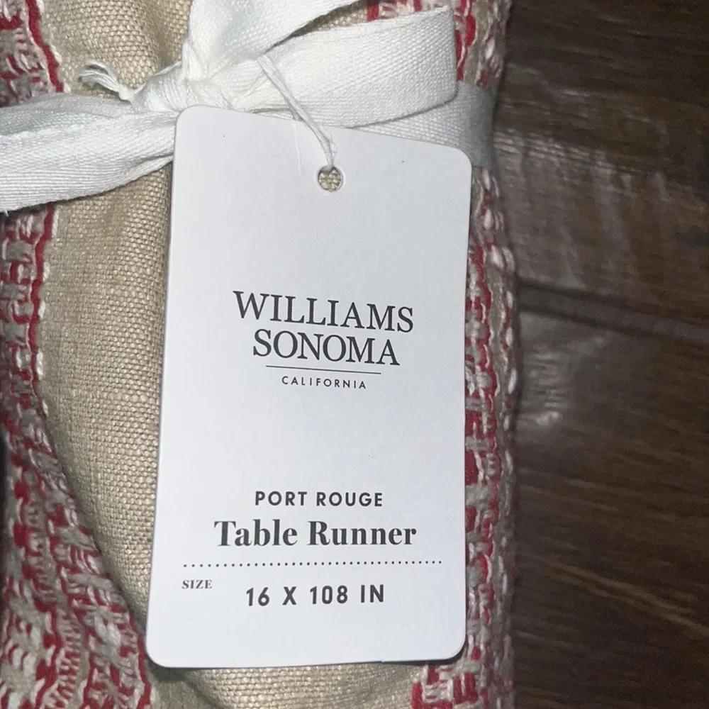 Williams Sonoma williams here runner