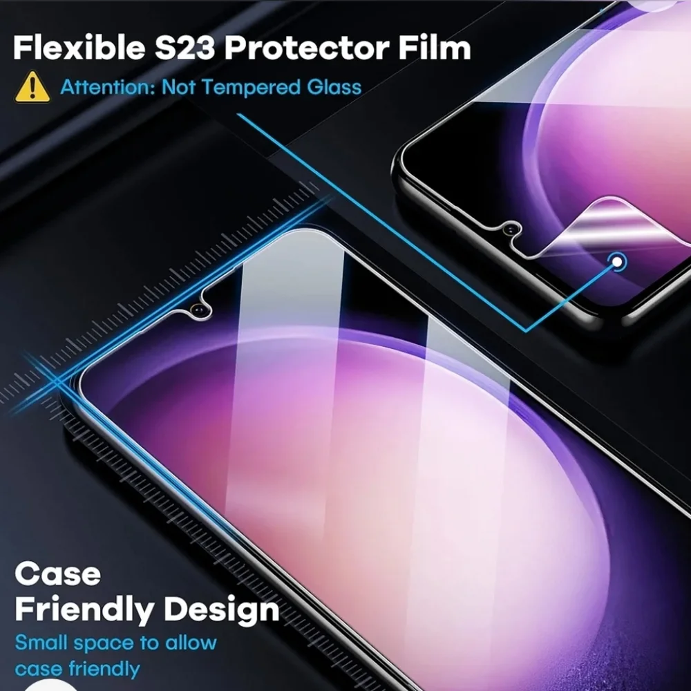 Screen Protector Film For Samsung S23 ( NOT S23+ NOT S23 Ultra )