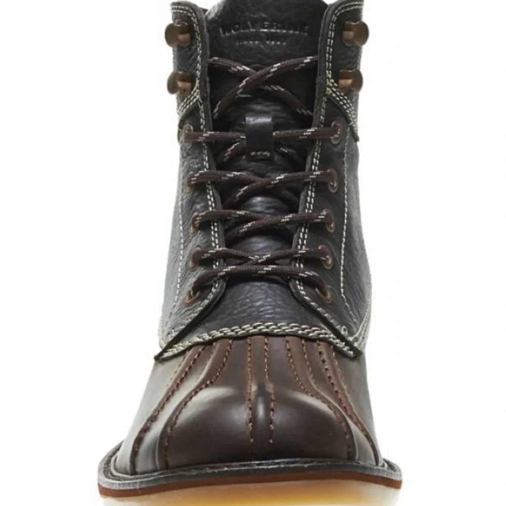 Wolverine Duck boots / waterproof premium leather boots EUC