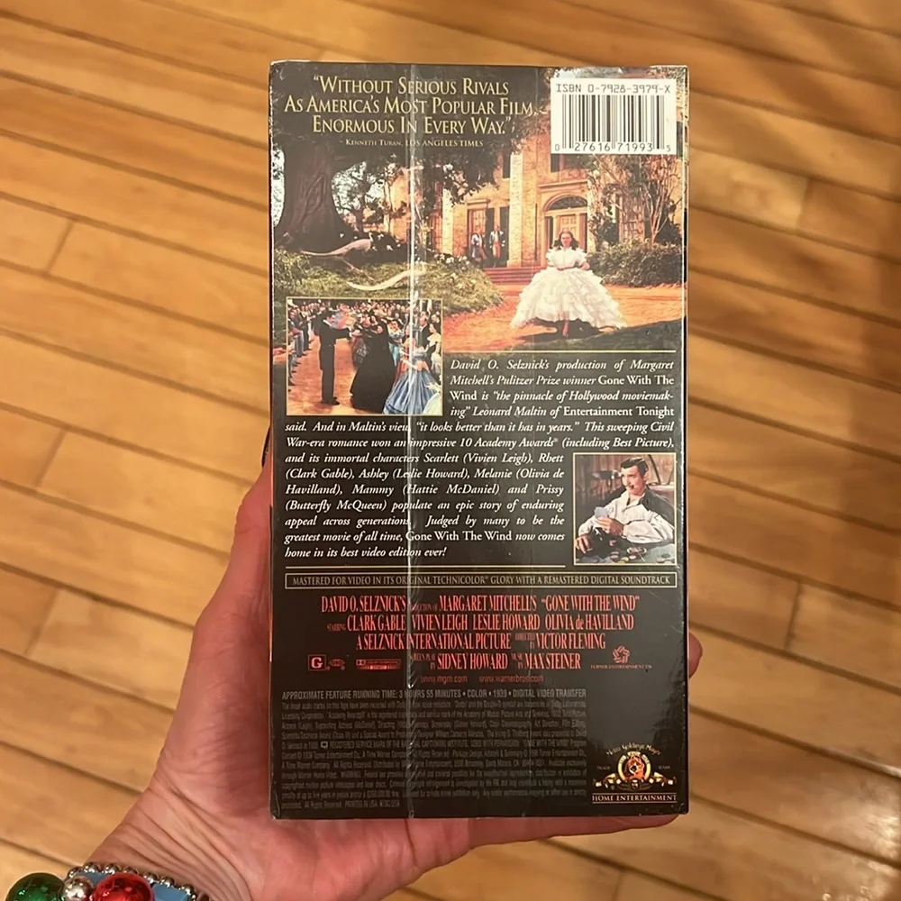 Come with the wind, sealed package VHS set sealed in pristine new condition