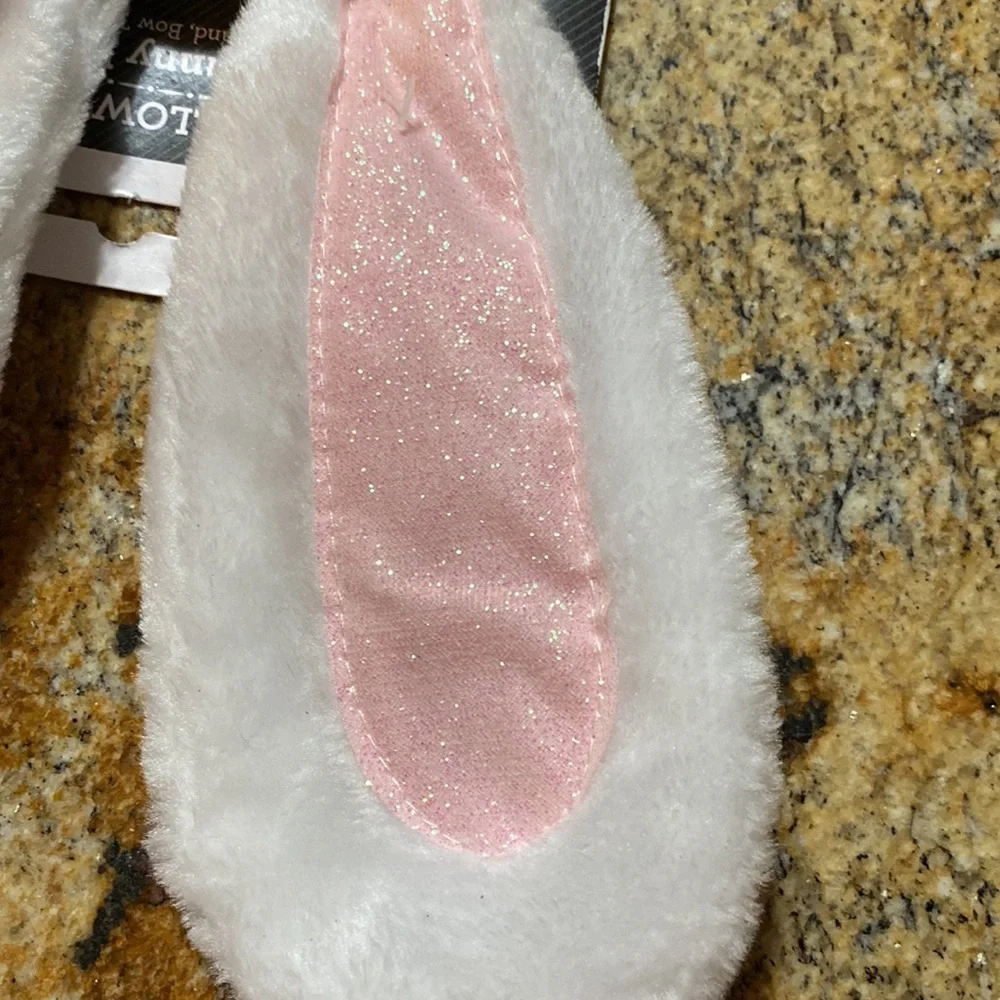 NWT bunny kit rabbit ears tail and bow