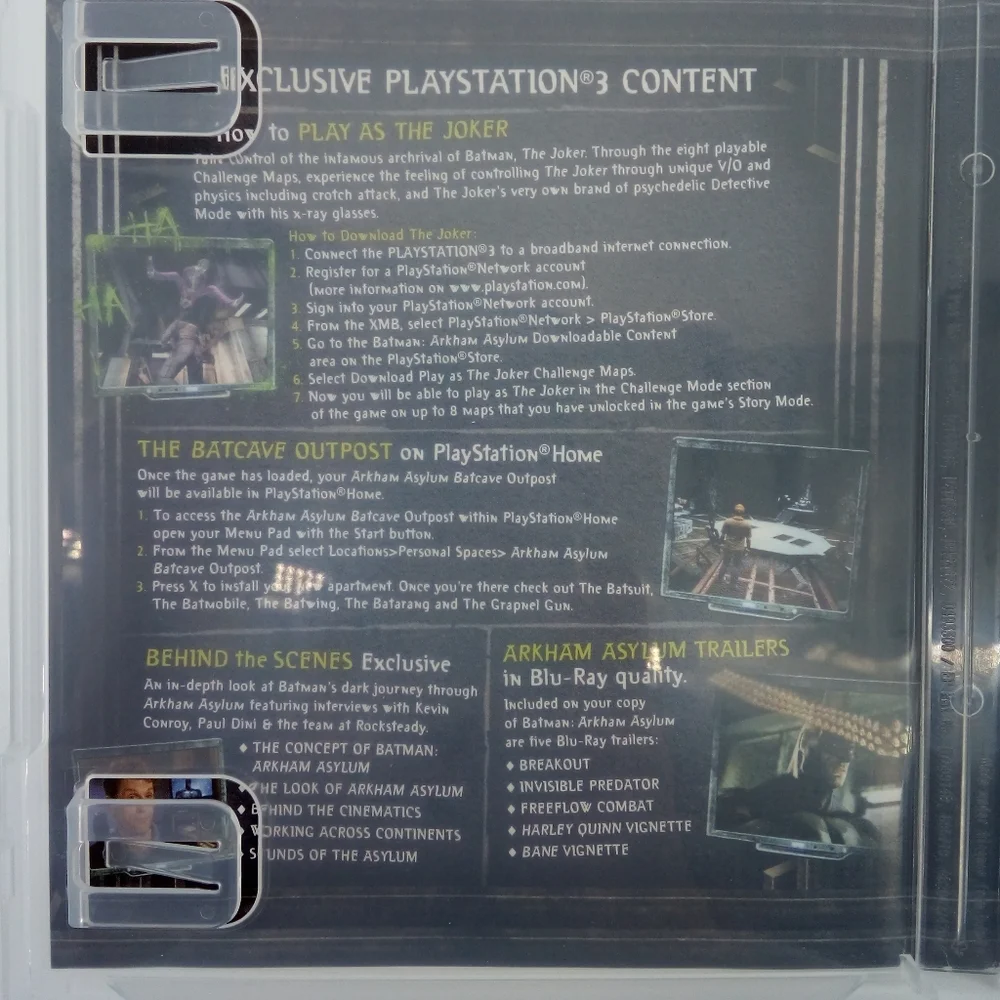 Sony ps3 batman