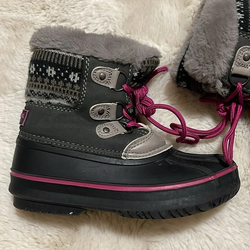 London Fog Girls Winter Boots Size 12