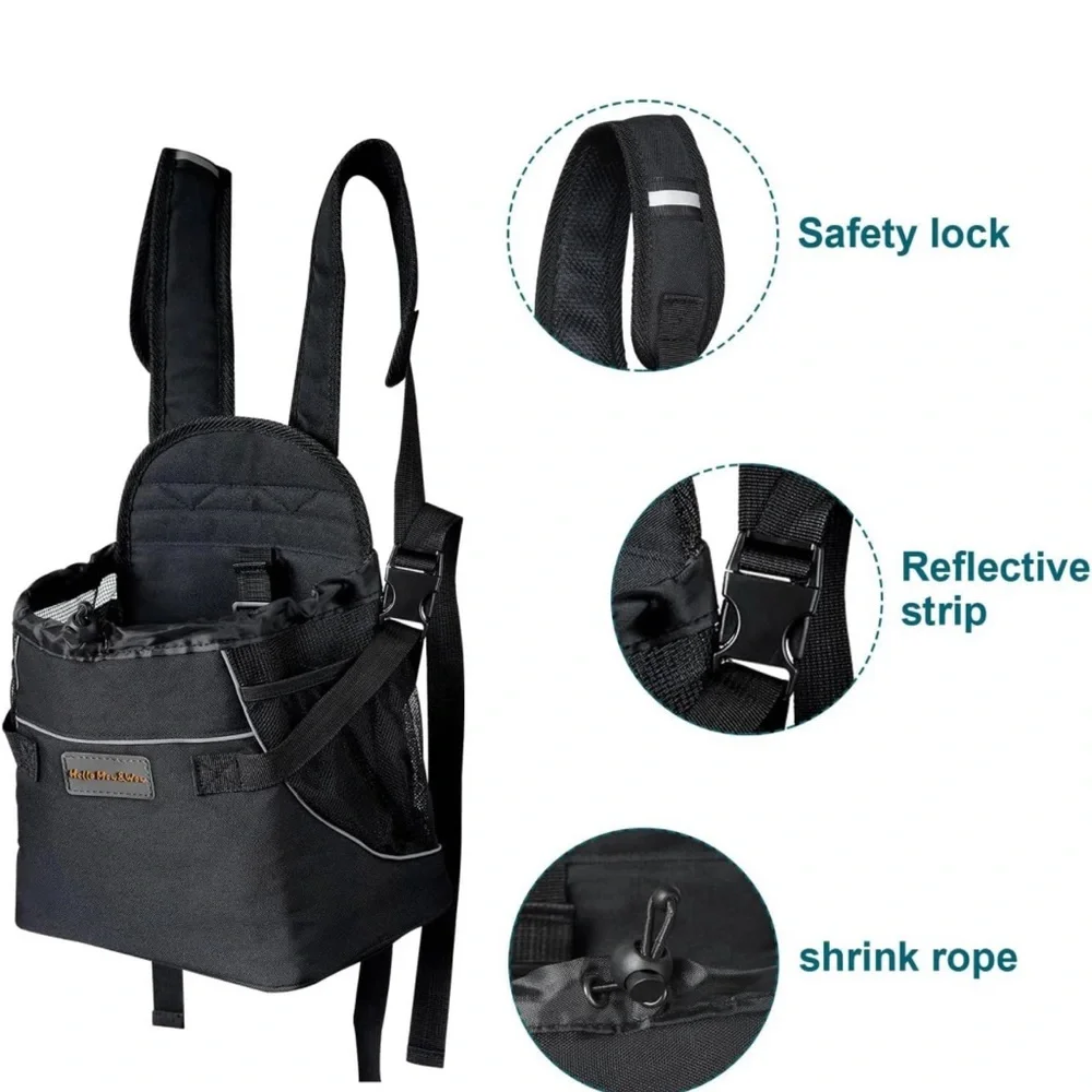 NWOT Hello Mow & Wow by Cinf Small Pet Adjustable Carrier Backpack