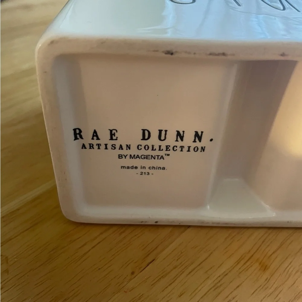 Rae Dunn etched text