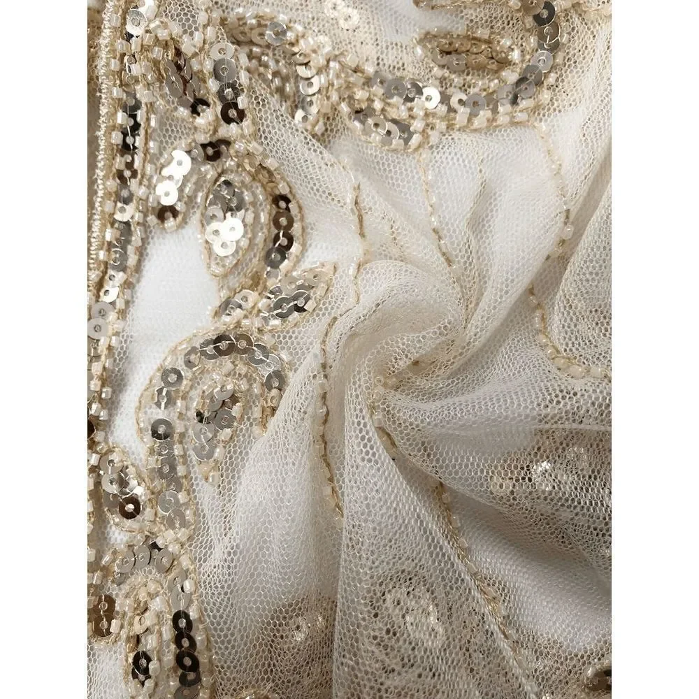 N/A sequin shawl