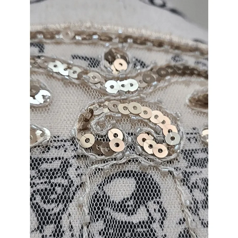 N/A sequin shawl