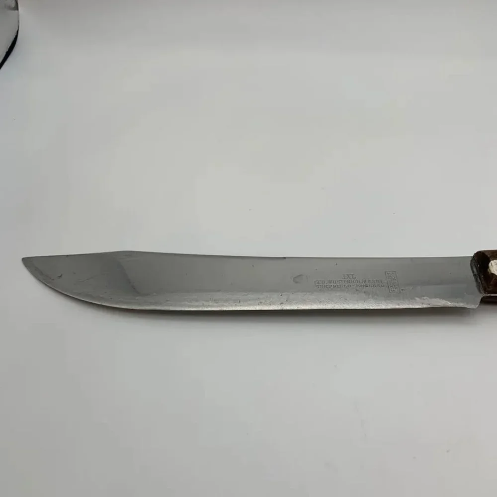 Vintage Geo. Wostenholm & Son Sheffield Stainless Steel Kitchen Knife