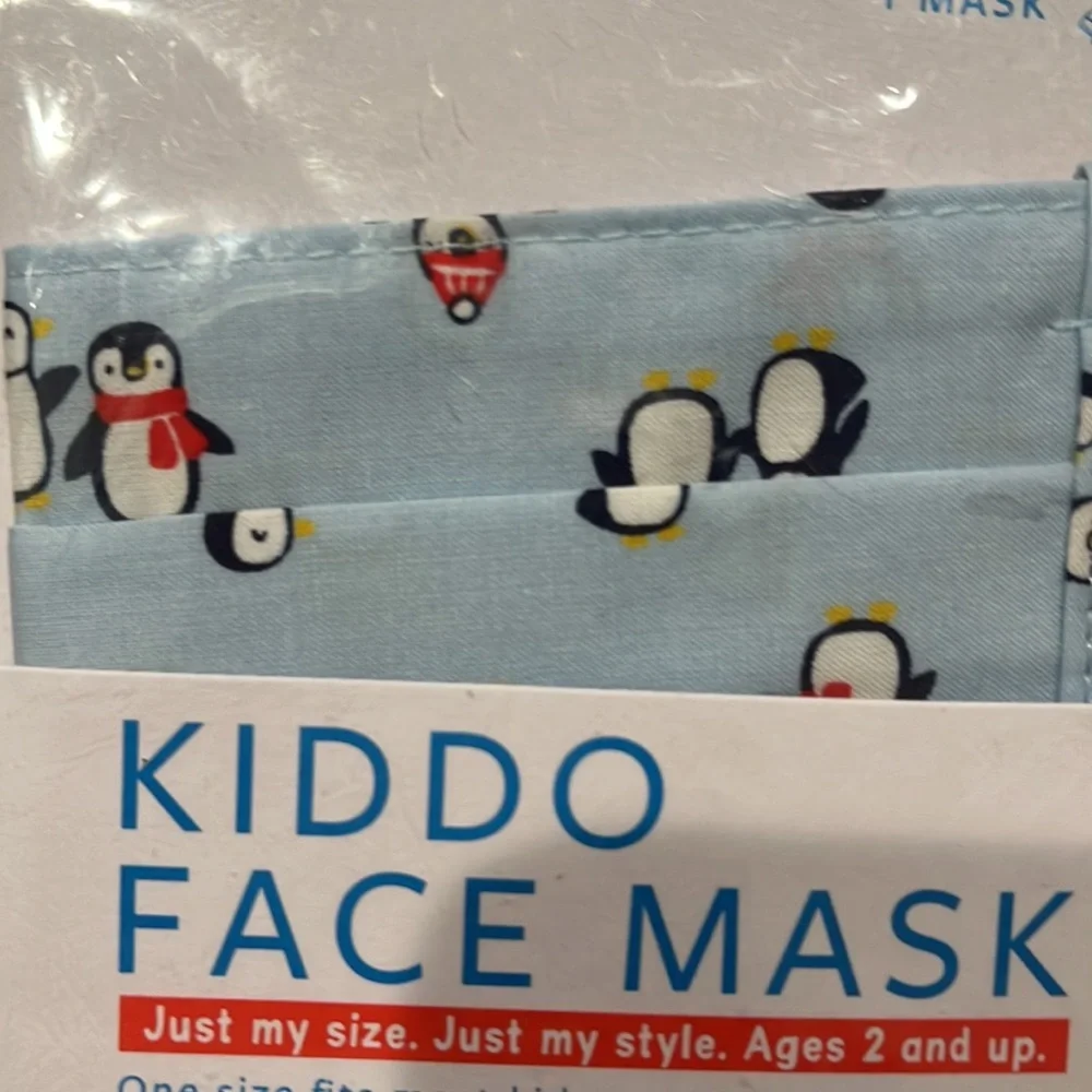 NWT Kiddo Face Mask 2 pack