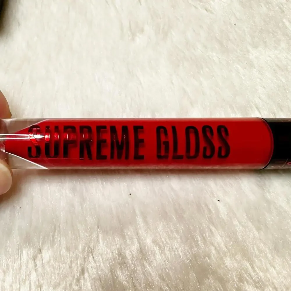 NIB Jeffree Star Ltd Ed Supreme Gloss Full Pigment Lip Gloss Red Full Sz 5.10ml