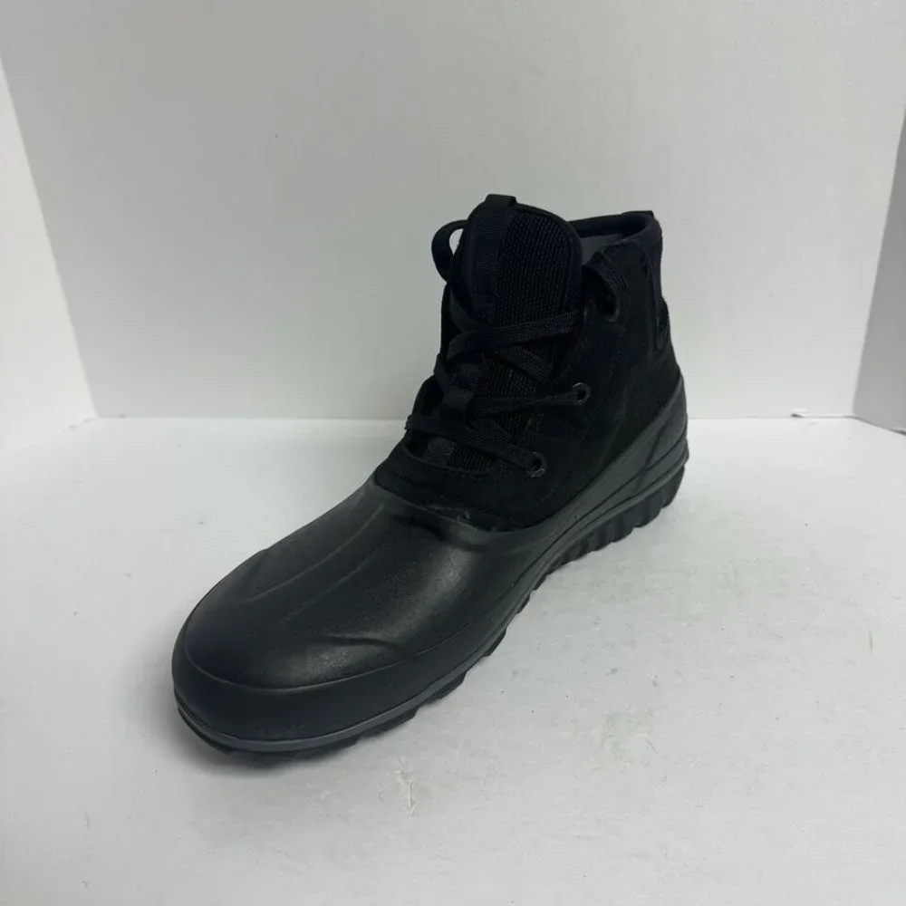 Bogs Mens Casual Lace Boot Black Size 10 M