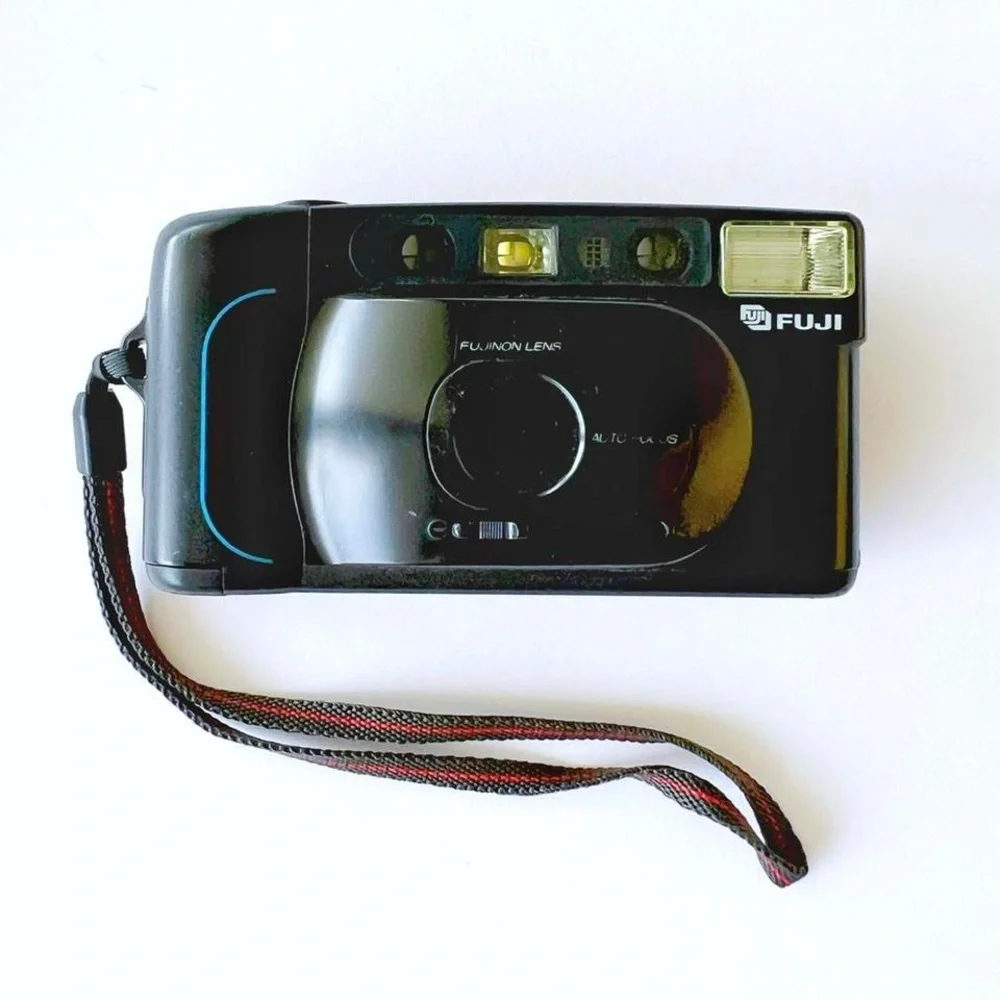 VERY RARE Vintage 80s Fujifilm Fuji DL-55 35mm film camera