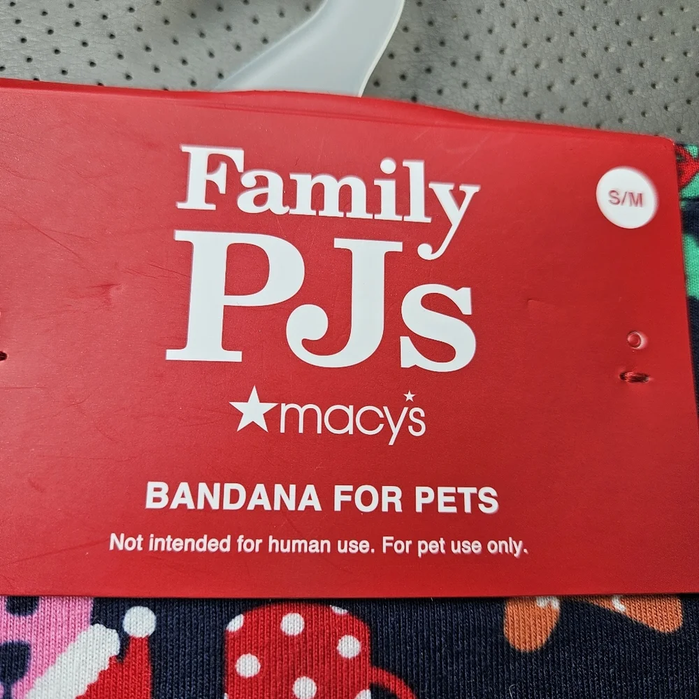 Family p js Macys bandana 12×7