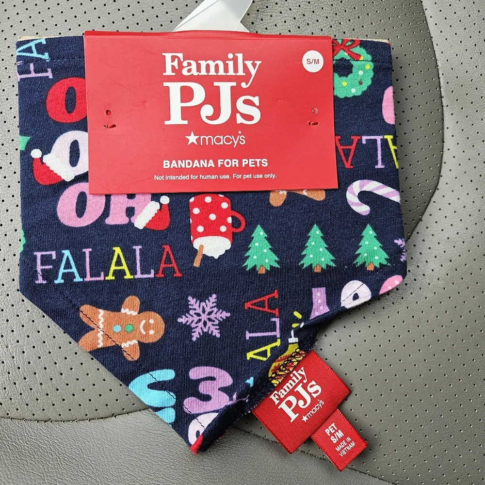 Family p js Macys bandana 12×7